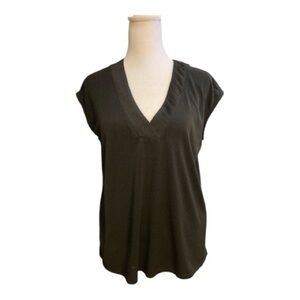 Banana Republic Women’s Black V-Neck Blouse